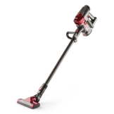 oneConcept Cleanbutler 2G Akkustaubsauger Handstaubsauger (kabellos, 130 Watt, 2200 mAh Li-Ionen Akku, Verlängerungsrohr, Bodenbürste, Fugendüse) rot -